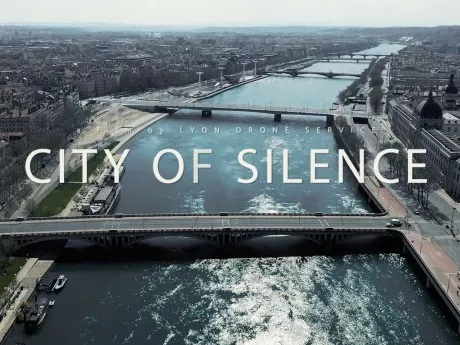 Découvrez Lyon filmée par un drone pendant le confinement (vidéo)