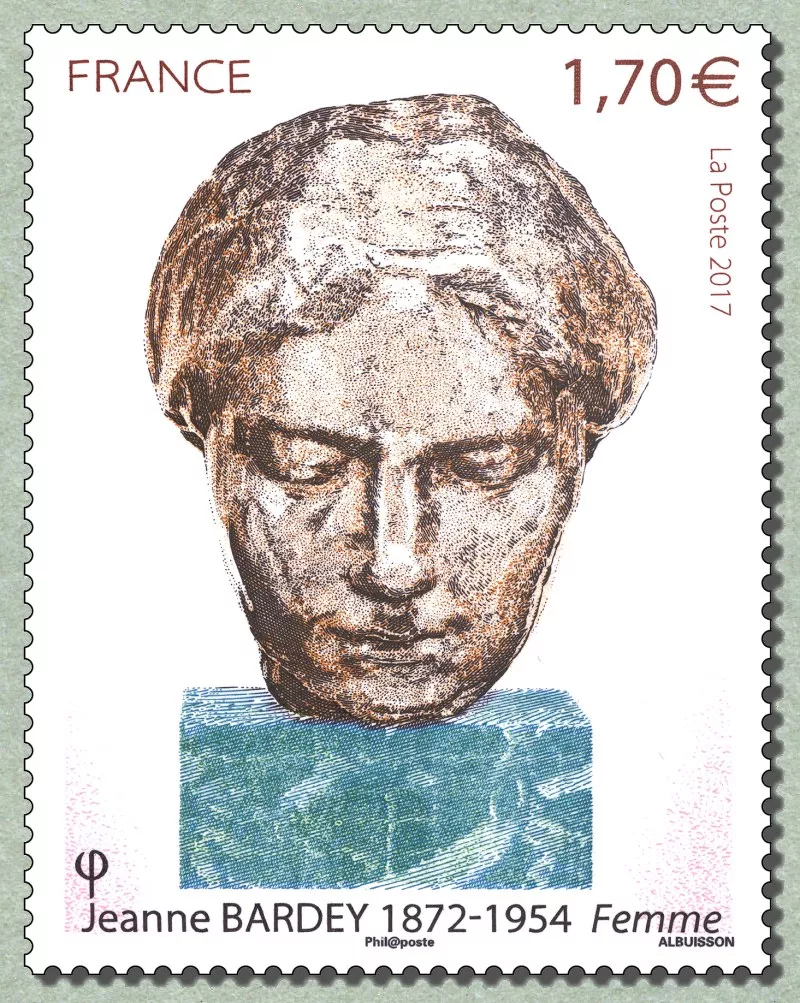 Une femme lyonnaise mise à l'honneur sur un timbre : Jeanne Bardey
