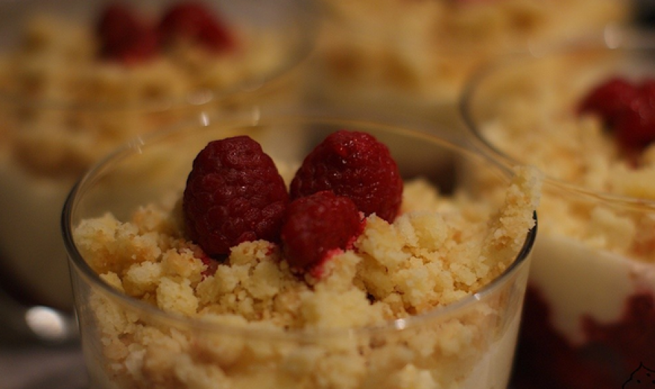 Recette Coupe framboises mascarpone