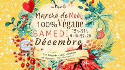 Un Marché de Noël Végane pose ses valises à Villeurbanne !