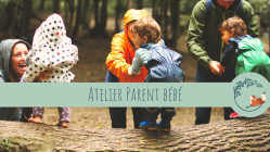 Un atelier parent-bébé d'éveil  à la Nature organise Parc de la tête d'Or !