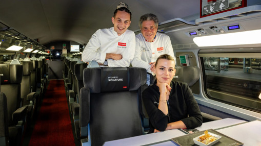 Le plat de cette cheffe lyonnaise va être servi cet hiver dans les TGV entre la France et la Suisse
