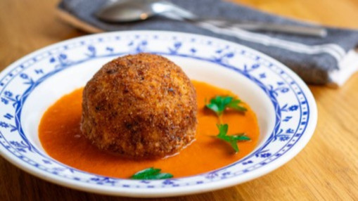 La recette du mois de novembre : Arancini au fromage des Monts du Lyonnais