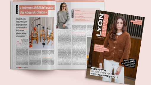 B&eacute;n&eacute;dict Buisson, &agrave; la t&ecirc;te des iconiques lampes Jield&eacute;, &agrave; d&eacute;couvrir en janvier chez Lyon Femmes