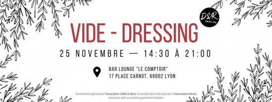 Le bon plan du week-end : un vide-dressing caritatif