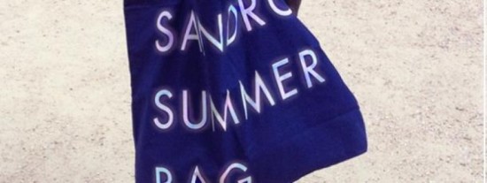 SANDRO, UN SHOPPING BAG OFFERT POUR LE PRINTEMPS 2013 SANDRO, UN SHOPPING BAG OFFERT POUR LE PRINTEMPS 2013