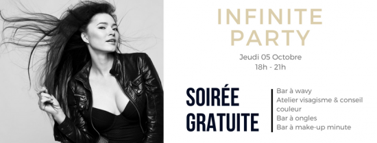 Infinite coiffure : une soirée d'inauguration pour nos Lyonnaises !
