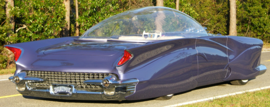 Un concept car futuriste tout droit venu du passé Un concept car futuriste tout droit venu du passé