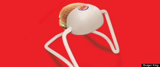 BURGER KING INVENTE UN KIT MAINS LIBRES POUR HAMBURGER BURGER KING INVENTE UN KIT MAINS LIBRES POUR HAMBURGER