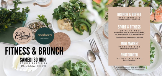 Fitness & Brunch au Studio Quotidien!