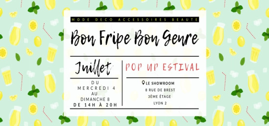 BON FRIPE BON GENRE est de retour !