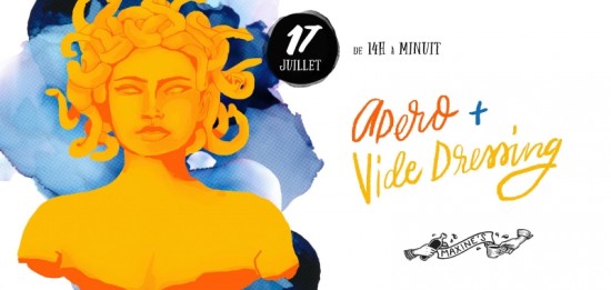 Apéro + vide-dressing jusqu'à minuit !