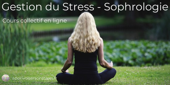 Bien-être : Cours collectif "Gestion du Stress - Sophrologie" en ligne