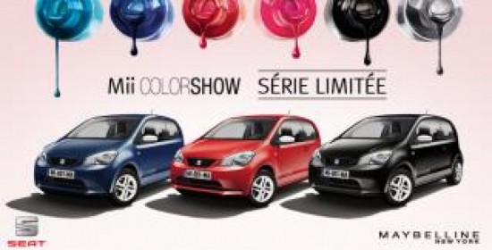 AUTO : LA MII COLORSHOW PAR SEAT ET MAYBELLINE NEW YORK AUTO : LA MII COLORSHOW PAR SEAT ET MAYBELLINE NEW YORK