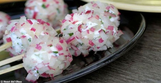 Picorettes de Petit Billy aux radis Picorettes de Petit Billy aux radis