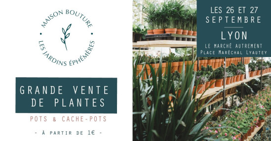 Le Jardin Éphémère de Maison Bouture Place du Maréchal-Lyautey