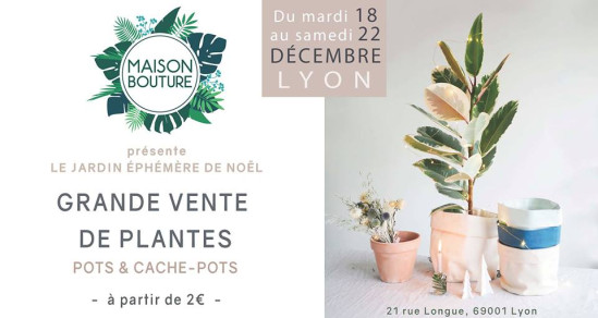 La Maison Bouture revient avec son Jardin Éphémère de Noël !