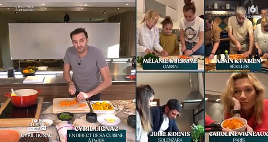 L'émission "Tous en cuisine" sera prolongée jusqu'à au moins fin mai