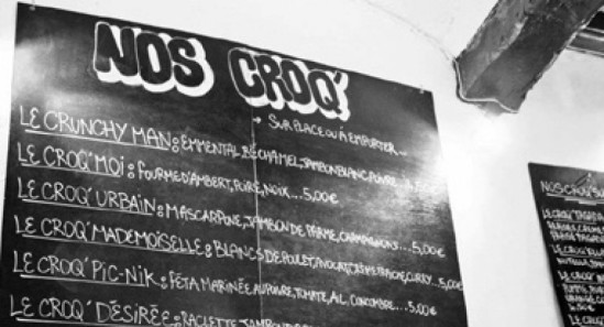 Bar à croques monsieur