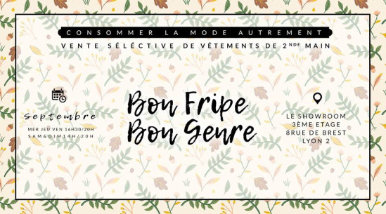 C'est la rentrée pour "Bon Fripe Bon Genre"