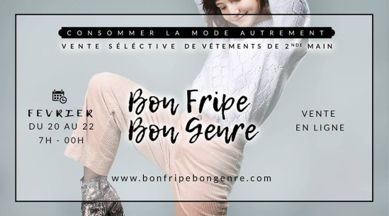 Bon Fripe Bon Genre se lance dans la vente en ligne !