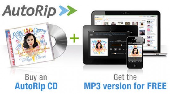 MUSIQUE : Avec AutoRip, Amazon offre la version numérique des CD achetés MUSIQUE : Avec AutoRip, Amazon offre la version numérique des CD achetés