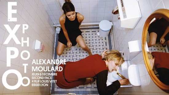 "Dans les toilettes des filles" une expo by Alexandre Moulard !