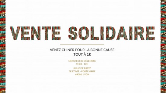 Shopping : Vente solidaire Shopping : Vente solidaire