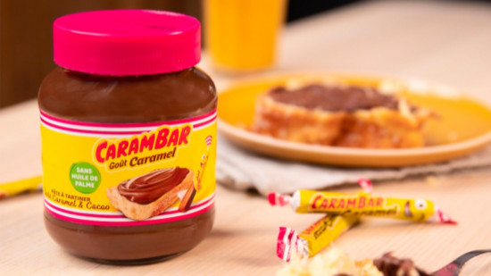 Carambar crée l'événement et  lance sa propre pâte à tartiner !