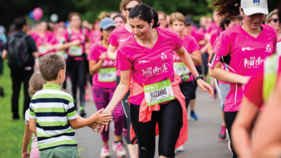 La course solidaire "Courir pour Elles" donne son top départ au parc de Parilly dimanche 22 mai !