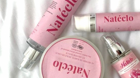 Natéclo, la marque lyonnaise de cosmétique bio girly et transparente