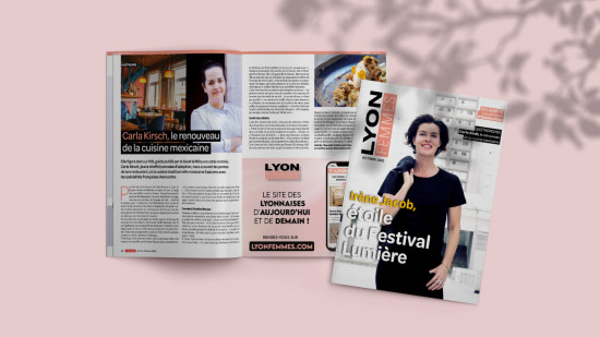 Irène Jacob, étoile du Festival Lumière, en Une de Lyon Femmes en octobre ! Irène Jacob, étoile du Festival Lumière, en Une de Lyon Femmes en octobre !