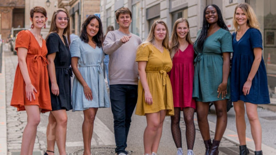 Classique mais élégante, la nouvelle robe de Coton Vert se veut intemporelle