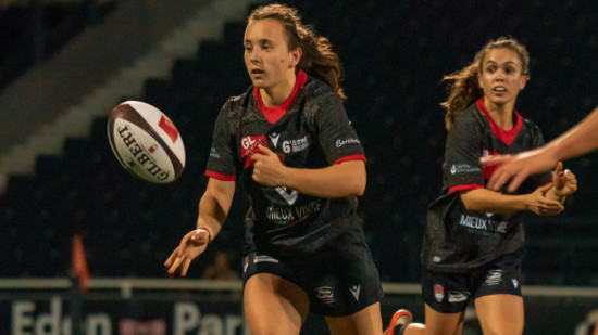 Les filles du LOU Rugby de retour au Matmut Stadium de Gerland : "Le but est d’apporter de la visibilité au sport féminin !"