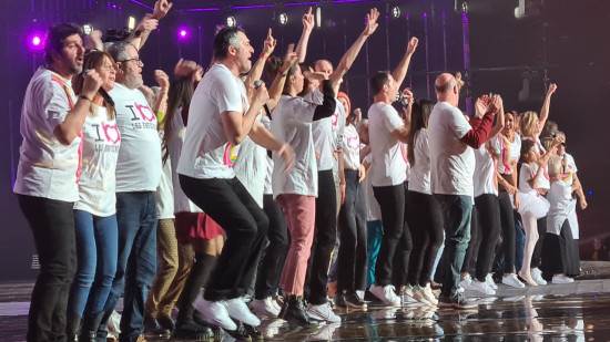 "Ça fait du bien de retrouver le public !": on était au premier concert des Enfoirés à Lyon ! "Ça fait du bien de retrouver le public !": on était au premier concert des Enfoirés à Lyon !