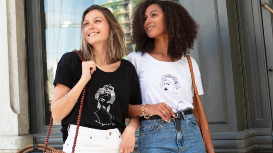 Le look du mois : les tee-shirt brodés de Leonor Roversi