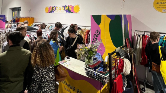 La friperie Suzanne en Ville de retour à Lyon avec un pop up dédié à la mode circulaire