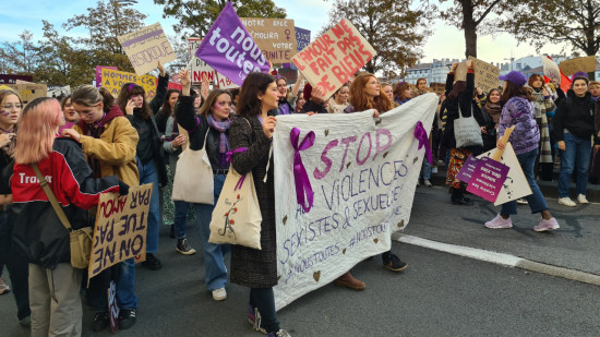 "Il est temps de crier notre colère" : une manifestation contre les violences sexistes et sexuelles à Lyon