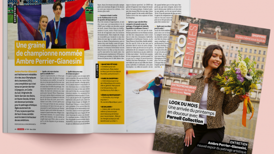 Ambre Perrier-Gianesini, nouvel espoir du patinage artistique, en mars chez Lyon Femmes