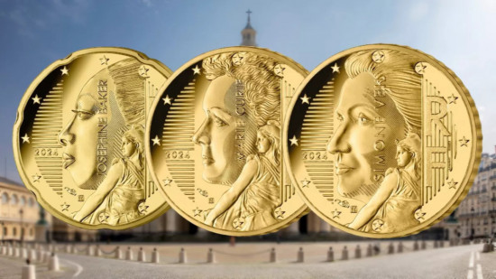 "Trois femmes d’exception" figureront sur les nouvelles pièces de monnaie cet été "Trois femmes d’exception" figureront sur les nouvelles pièces de monnaie cet été