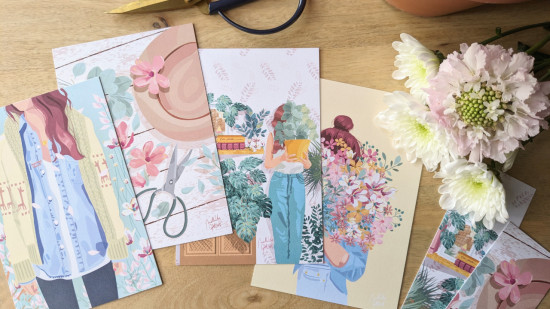 La papeterie très inspirée de l’illustratrice Mathilde Garcia