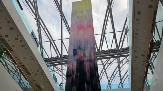 Des œuvres monumentales d’une artiste lyonnaise dans des centres commerciaux