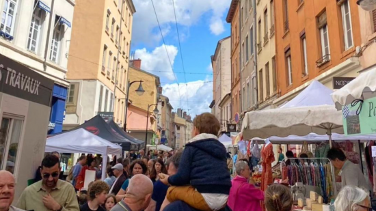 Une grande braderie s’installe à la Croix-Rousse à la rentrée