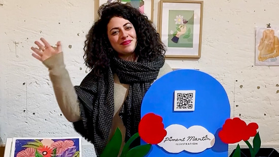 Dans l'univers coloré de l'illustratrice lyonnaise Piment Martin