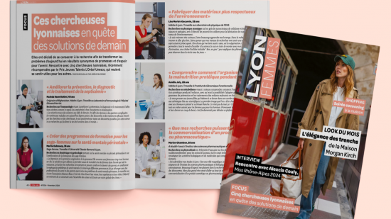 Ces chercheuses lyonnaises en quête des solutions de demain en novembre chez Lyon Femmes