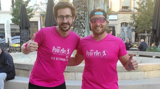 "Ça nous touche tous de près ou de loin" : ils imaginent un parcours GPS à Lyon en forme de ruban pour Octobre Rose "Ça nous touche tous de près ou de loin" : ils imaginent un parcours GPS à Lyon en forme de ruban pour Octobre Rose