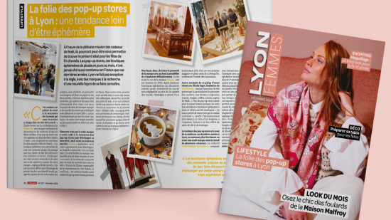 La folie des pop-up stores à Lyon en décembre chez Lyon Femmes