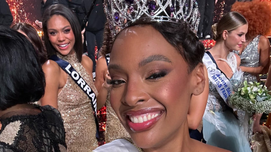 Angélique Angarni-Filopon, Miss France 2025, en visite surprise à Lyon