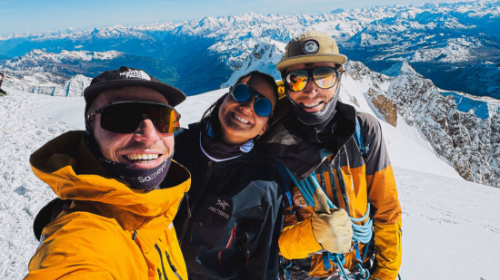 Le défi du Mont-Blanc pour une entrepreneuse lyonnaise