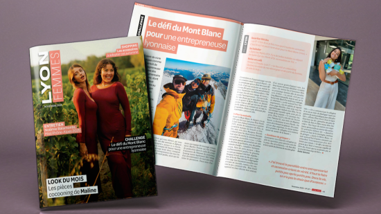 Le défi du Mont-Blanc pour une entrepreneuse lyonnaise : découvrez le supplément de novembre de Lyon Femmes